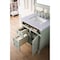 James Martin Vanities Brittany 30in Single Vanity, Sage Green w/ 3 CM Carrara Marble Top 650-V30-SGR-3CAR - alternate 5